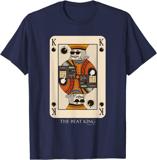 Mens Beatmaker King for Music Producer and Dj T-Shirt