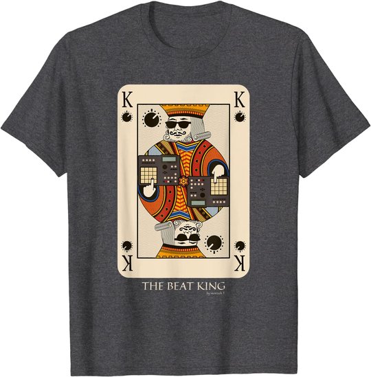 Mens Beatmaker King for Music Producer and Dj T-Shirt