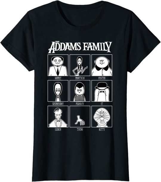 The Addams Family Yearbook T-Shirt