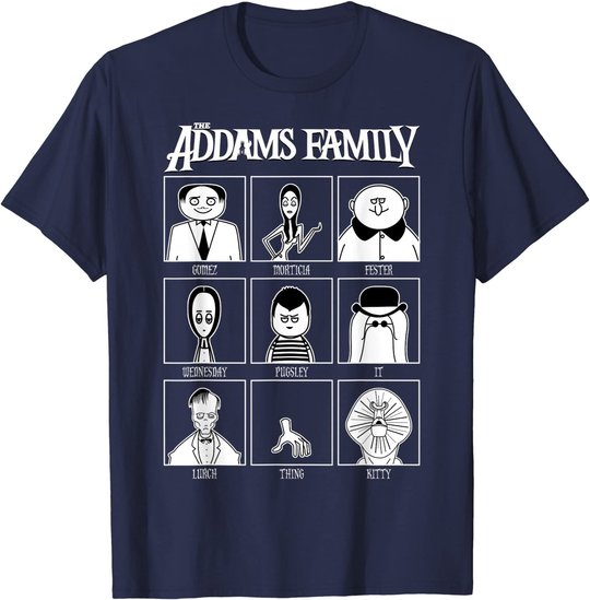 The Addams Family Yearbook T-Shirt