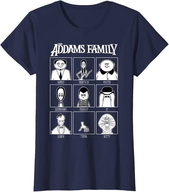 The Addams Family Yearbook T-Shirt