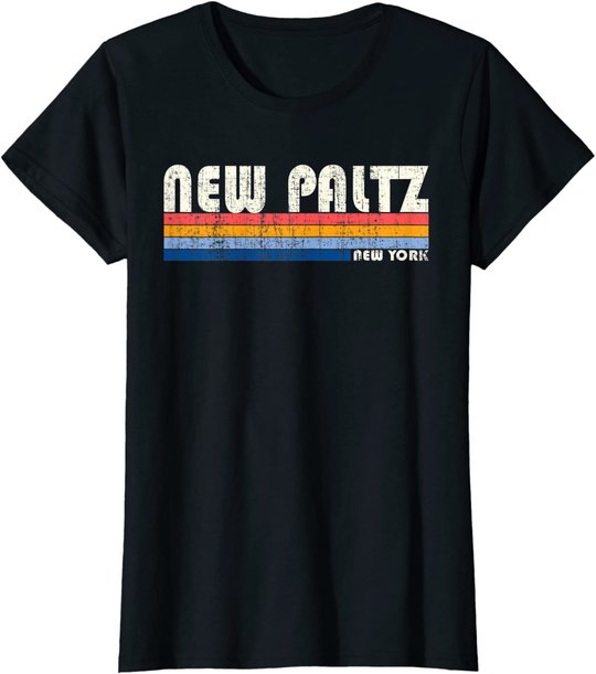 Vintage 70s 80s Style New Paltz, NY T-Shirt