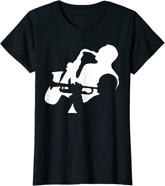Jazz Trumpet and Saxophone players T-Shirt