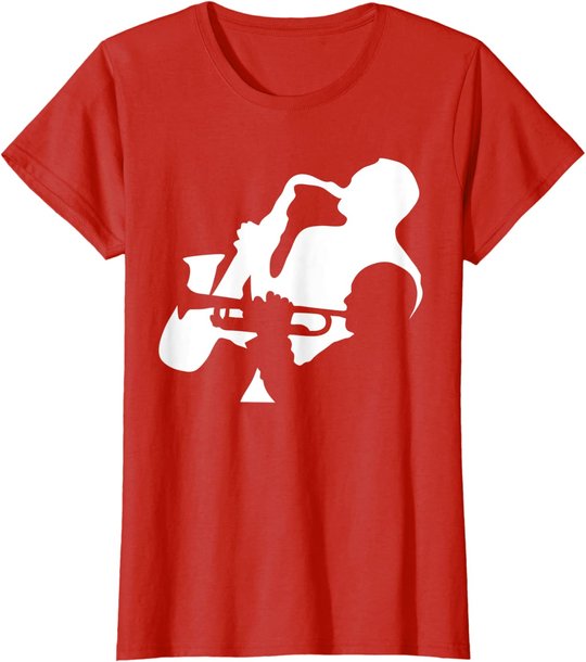 Jazz Trumpet and Saxophone players T-Shirt
