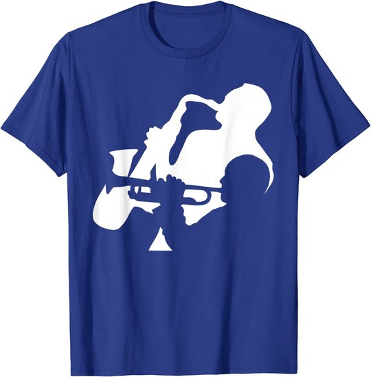 Jazz Trumpet and Saxophone players T-Shirt