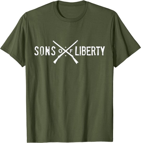 The Sons of Liberty Secret Society Patriot Military T-Shirt