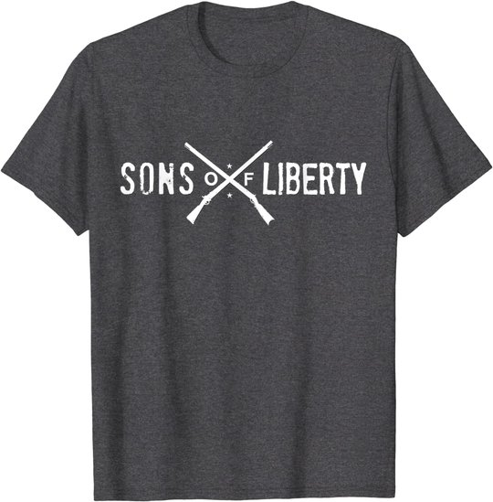 The Sons of Liberty Secret Society Patriot Military T-Shirt