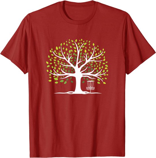 Stupid Tree Golfing Frisbee Disc Golfer Gift Hobby Disc Golf T-Shirt