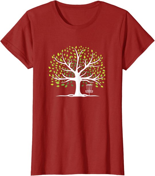 Stupid Tree Golfing Frisbee Disc Golfer Gift Hobby Disc Golf T-Shirt