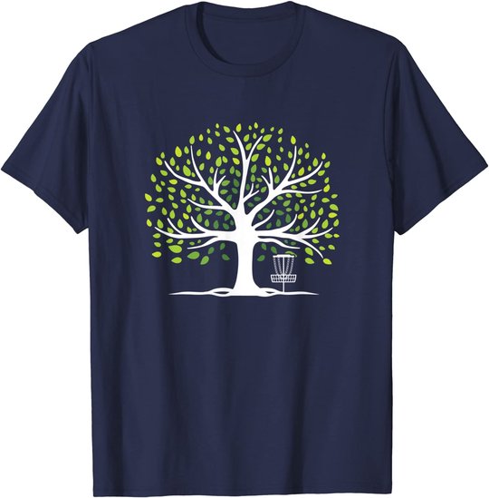 Stupid Tree Golfing Frisbee Disc Golfer Gift Hobby Disc Golf T-Shirt