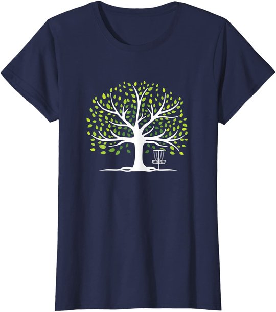 Stupid Tree Golfing Frisbee Disc Golfer Gift Hobby Disc Golf T-Shirt
