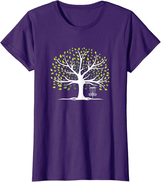 Stupid Tree Golfing Frisbee Disc Golfer Gift Hobby Disc Golf T-Shirt