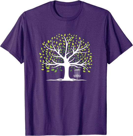 Stupid Tree Golfing Frisbee Disc Golfer Gift Hobby Disc Golf T-Shirt
