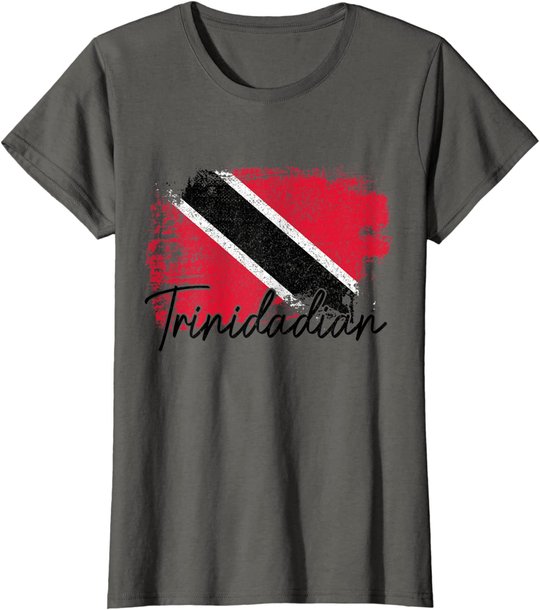 Trinidad & Tobago Vintage Flag Trinidadian Pride Roots T-Shirt