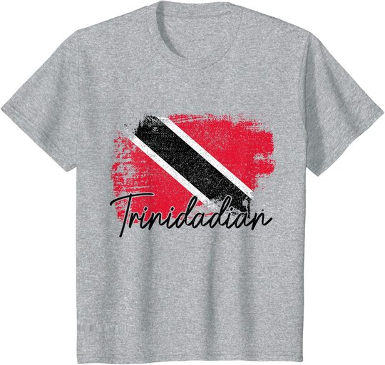 Trinidad & Tobago Vintage Flag Trinidadian Pride Roots T-Shirt