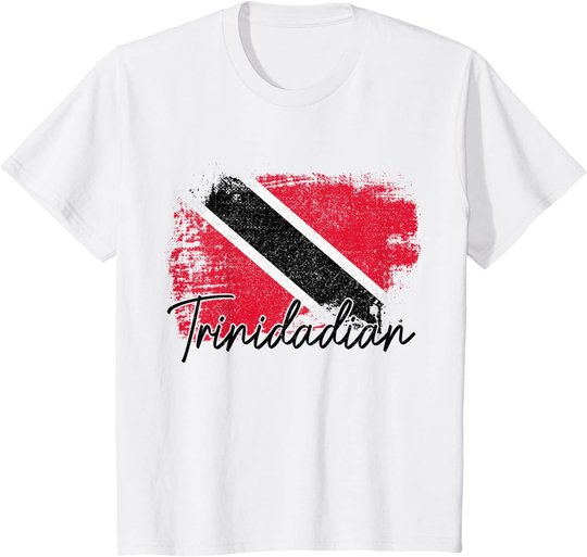 Trinidad & Tobago Vintage Flag Trinidadian Pride Roots T-Shirt