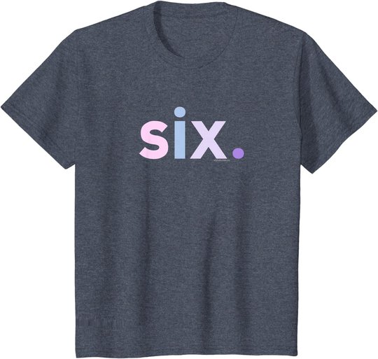 Kids 6th Birthday Shirt Girl 6 Six Year Old | Age 6 Gift Idea Tee T-Shirt