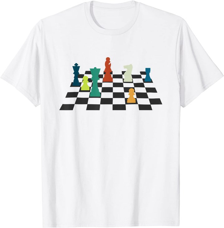 Checkmate Chess Grandmaster Knight Rook King Chess Player T-Shirt