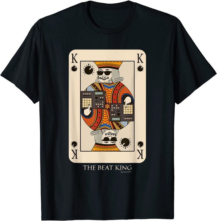 Mens Beatmaker King for Music Producer and Dj T-Shirt