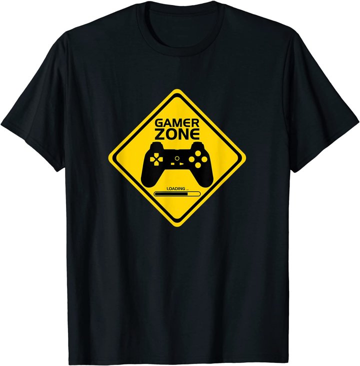 Gamer Zone - Video Games - Level Up - Funny Road Sign T-Shirt
