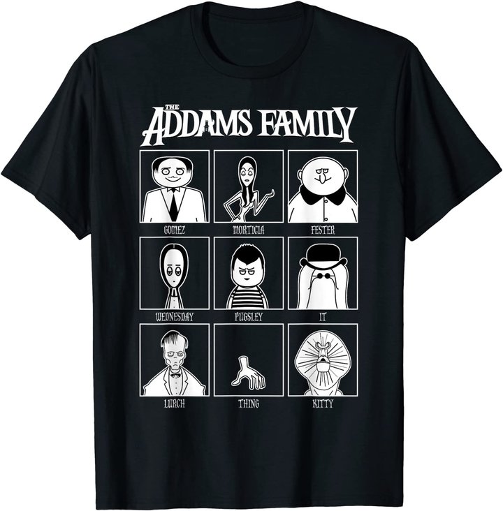 The Addams Family Yearbook T-Shirt