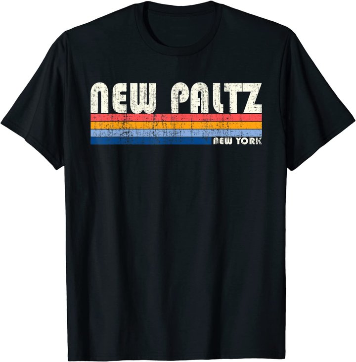 Vintage 70s 80s Style New Paltz, NY T-Shirt