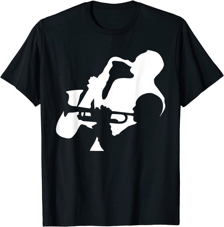 Jazz Trumpet and Saxophone players T-Shirt