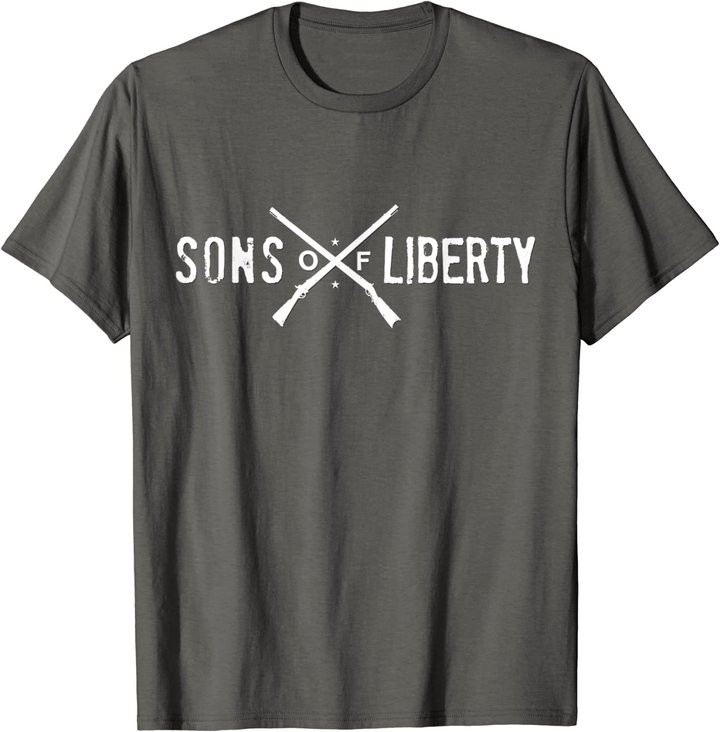 The Sons of Liberty Secret Society Patriot Military T-Shirt