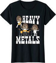 Heavy Metals - Funny Chemistry Humor Science Teacher Pun T-Shirt