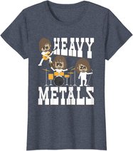 Heavy Metals - Funny Chemistry Humor Science Teacher Pun T-Shirt