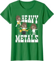 Heavy Metals - Funny Chemistry Humor Science Teacher Pun T-Shirt
