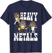Heavy Metals - Funny Chemistry Humor Science Teacher Pun T-Shirt