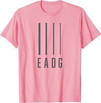 Bass Guitarist / Bass Player Gift - EADG 4 String T-Shirt