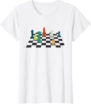 Checkmate Chess Grandmaster Knight Rook King Chess Player T-Shirt
