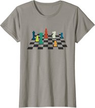 Checkmate Chess Grandmaster Knight Rook King Chess Player T-Shirt