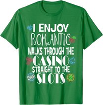 Funny Slot Machine Casino Gambling Vegas Lovers Gift Idea T-Shirt
