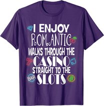 Funny Slot Machine Casino Gambling Vegas Lovers Gift Idea T-Shirt