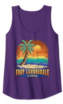 Fort Lauderdale Florida | Vintage Distressed Souvenir Tank Top