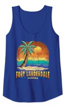 Fort Lauderdale Florida | Vintage Distressed Souvenir Tank Top