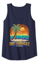 Fort Lauderdale Florida | Vintage Distressed Souvenir Tank Top