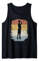 Retro Basketball Jumpshot Baller - Vintage Basketball Tank Top