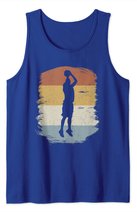 Retro Basketball Jumpshot Baller - Vintage Basketball Tank Top