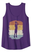 Retro Basketball Jumpshot Baller - Vintage Basketball Tank Top