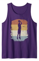 Retro Basketball Jumpshot Baller - Vintage Basketball Tank Top
