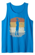 Retro Basketball Jumpshot Baller - Vintage Basketball Tank Top