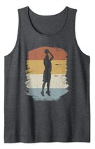 Retro Basketball Jumpshot Baller - Vintage Basketball Tank Top