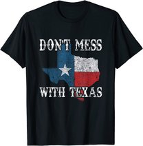 Don't Mess With Vintage Texas Longhorn Lone Star State T-Shirt