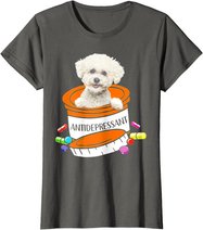 Bichon Frise Antidepressant T-Shirt