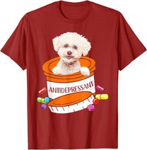 Bichon Frise Antidepressant T-Shirt
