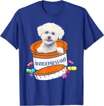 Bichon Frise Antidepressant T-Shirt